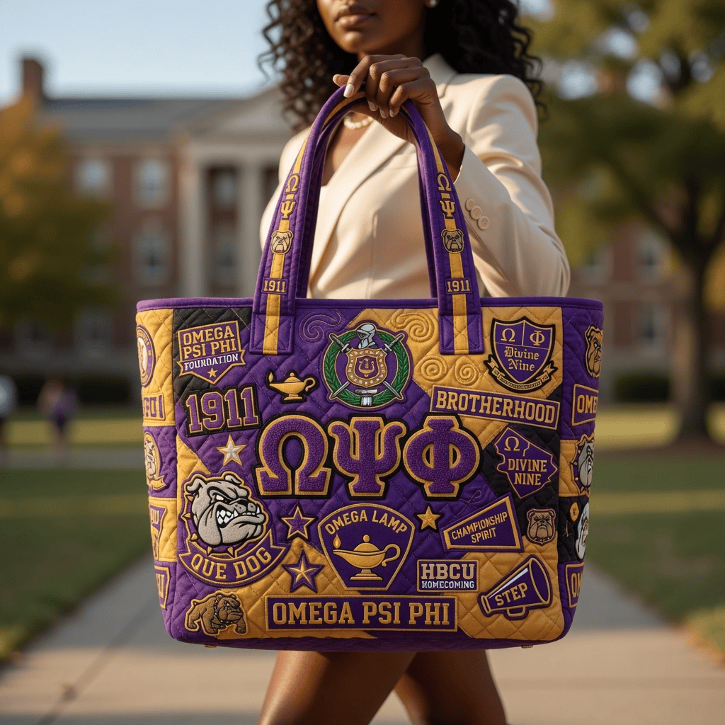 OMPP QUILTED TOTE BAG PDL