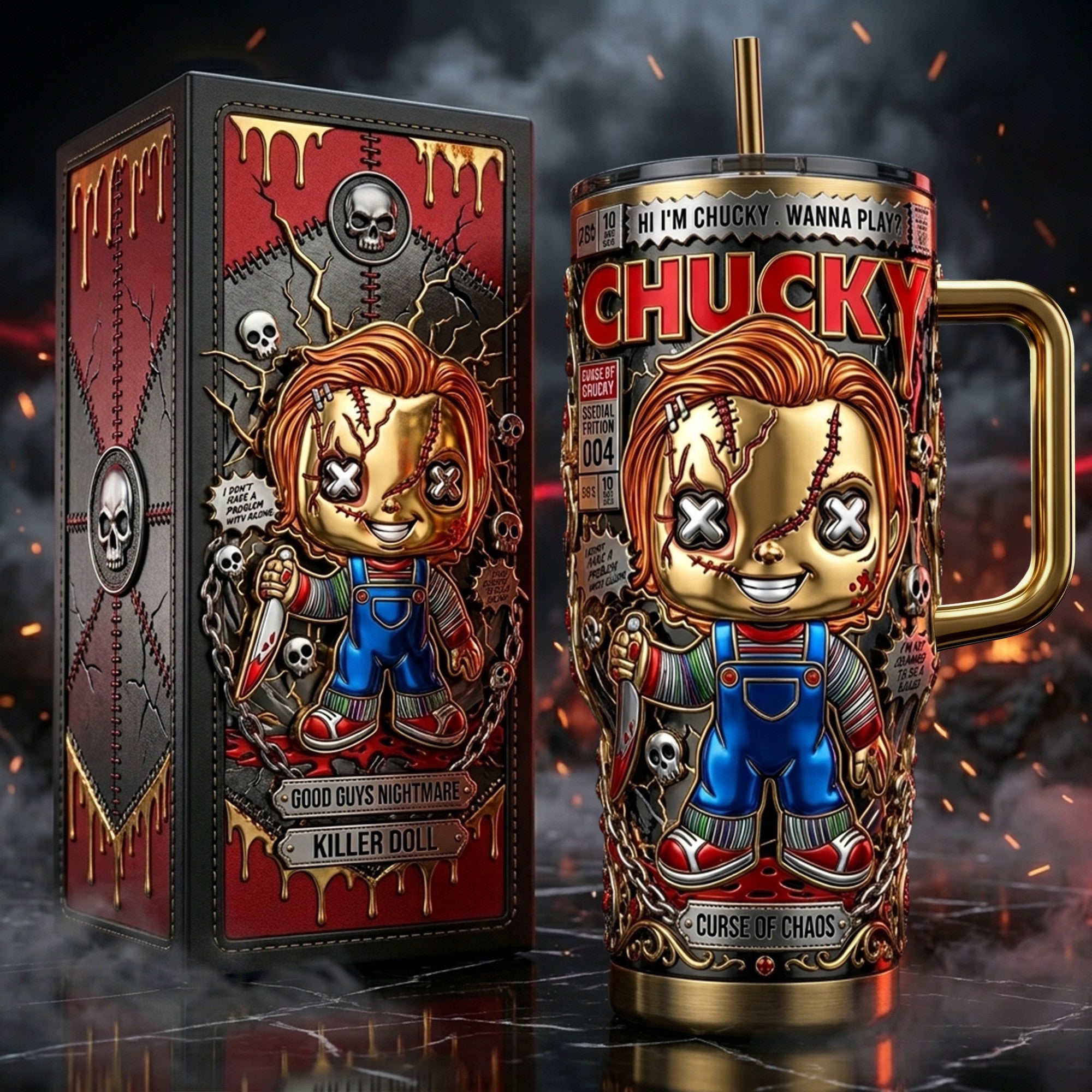 CKY 40oz Tumbler With Handle HTTT
