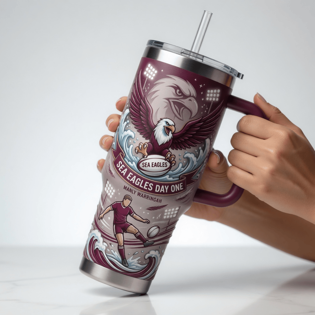 Premium MWSE 40oz Tumbler With Handle TNSM