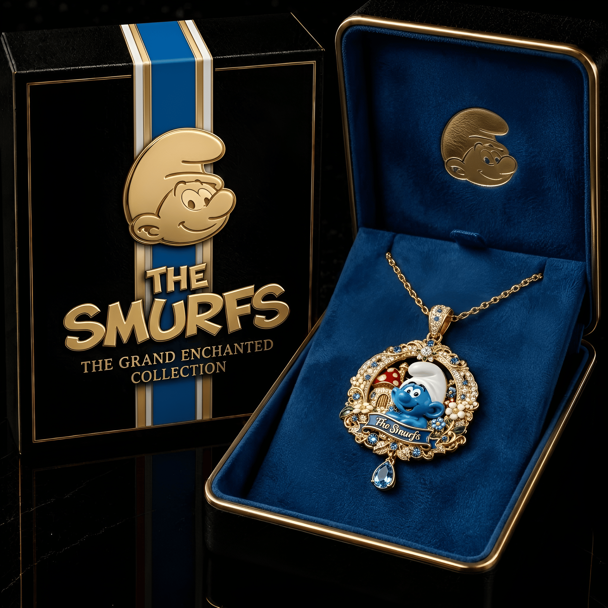TSM Solid Gold Chain with Diamond Pendant PDL